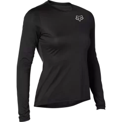 Fox Racing Womens Fox Head Tecbase Long Sleeve Base Layer Shirt