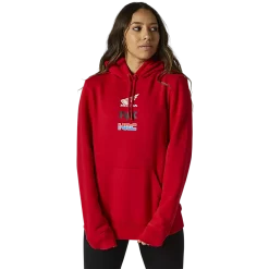 Fox Racing Womens Fox X Honda Pullover Hoodie