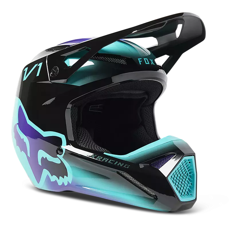 Fox Racing Youth V1 Toxsyk Helmet