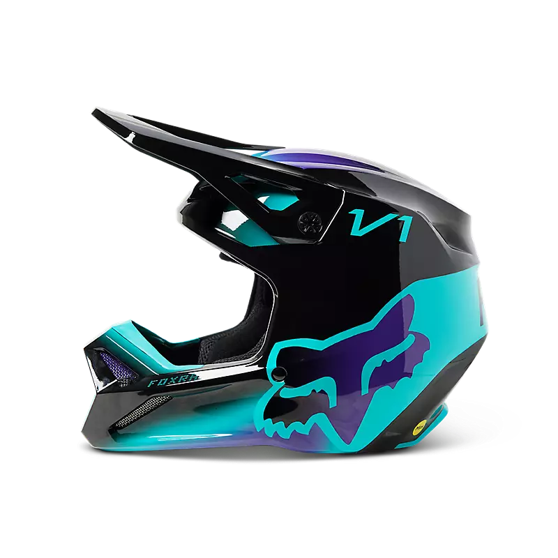 Fox Racing Youth V1 Toxsyk Helmet - Image 2