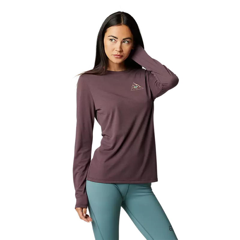 Fox Racing Womens Finisher Long Sleeve Drirelease® Tee - Image 2