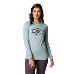 Fox Racing Womens Full Flux Long Sleeve Tee