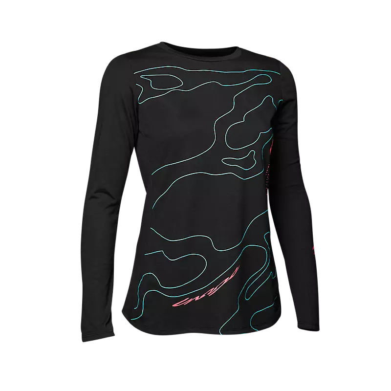 Fox Racing Womens Ranger Lunar Mid Long Sleeve Jersey