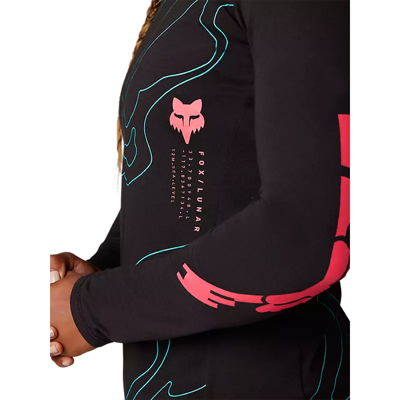 Fox Racing Womens Ranger Lunar Mid Long Sleeve Jersey - Image 4