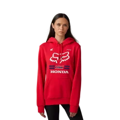 Fox Racing Womens Fox X Honda Pullover Hoodie