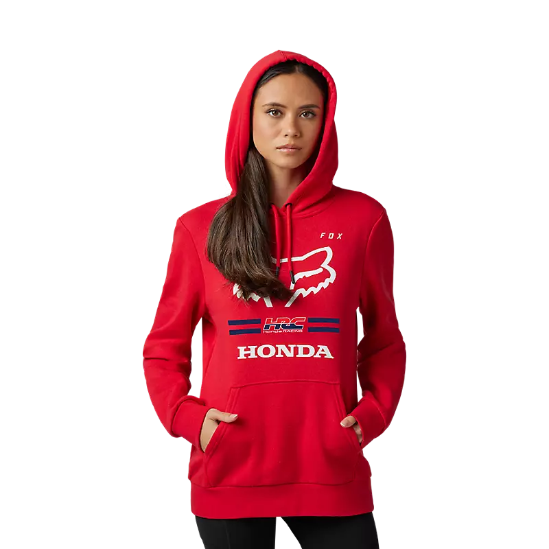 Fox Racing Womens Fox X Honda Pullover Hoodie - Image 2